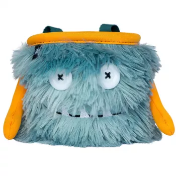 ACTION Chalk Bag 8b+ Ruben Grey Monster Climbing Chalk Bag with Brush Holder and Adjustable Belt