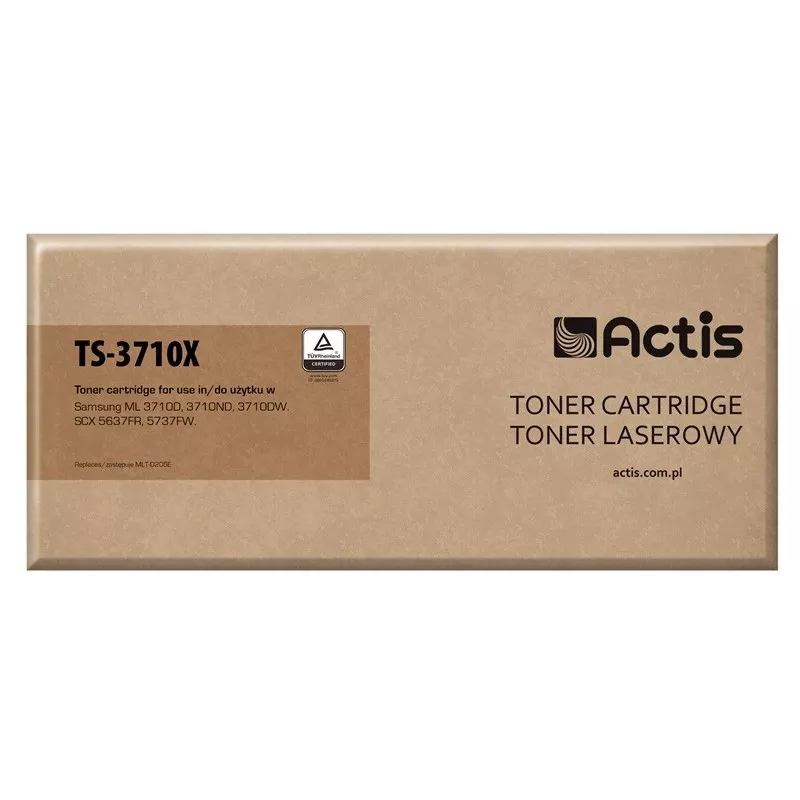 Actis TS-3710X Toner Cartridge (Replacement for Samsung MLT-D205E) - Black, Extra High Yield, 10,000 Pages