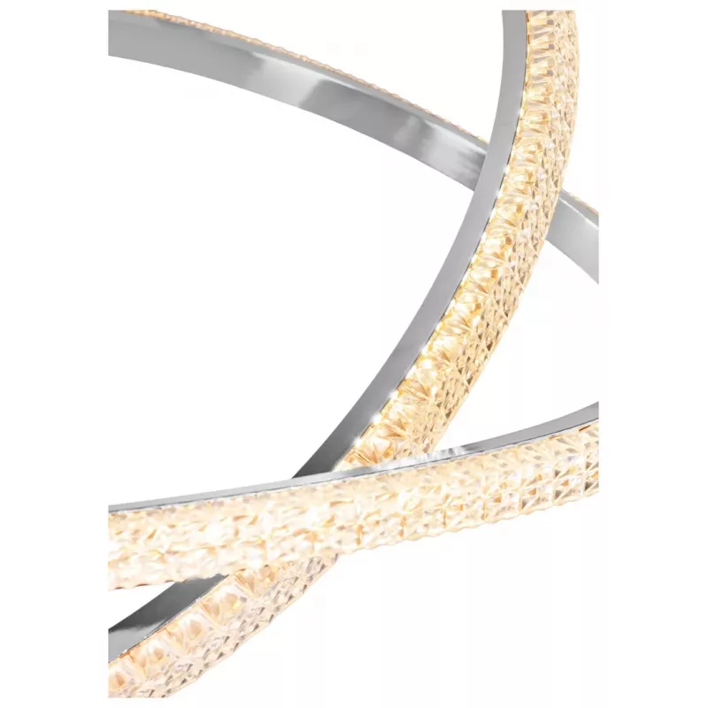 Activejet AJE-KAREN Chrome Pendant Light with Adjustable Cable and E27 Socket