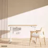 Activejet APB-002W Rotating Perforated Board Desk Organizer, Grey and White