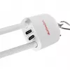 Activejet Lanyard with 3-in-1 Charging Cable, White