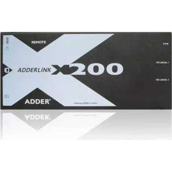 Adder X200-USB/P-IEC AdderLink X200 VGA USB KVM Extender Set over CAT5/5e/6/7 to 100m