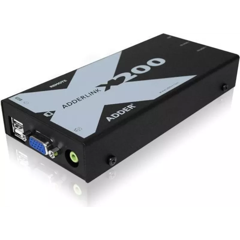 Adder X200-USB/P-IEC AdderLink X200 VGA USB KVM Extender Set over CAT5/5e/6/7 to 100m