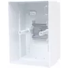 ADELID RM-NT-02T Surface-Mounted Distribution Board, 2 Modules, IP40, Transparent Door