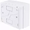ADELID RM-NT-06T Surface-Mounted Distribution Board, 6 Modules, 1 Row, IP40, White/Grey