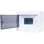 ADELID RM-NT-06T Surface-Mounted Distribution Board, 6 Modules, 1 Row, IP40, White/Grey