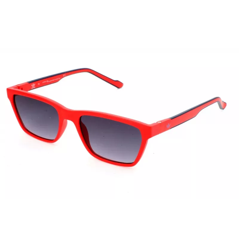 ADIDAS AOR027-053000 Men's Sunglasses, Rectangular Frame, Smoke Lenses, 54/18/145 mm