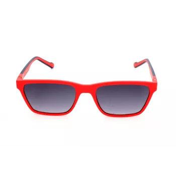 ADIDAS AOR027-053000 Men's Sunglasses, Rectangular Frame, Smoke Lenses, 54/18/145 mm