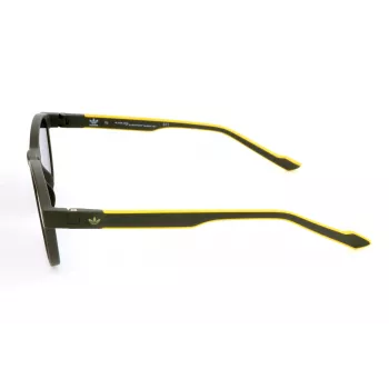 ADIDAS AOR030-030000 Men's Rectangular Sunglasses - Black Frame, Grey Lens, 52/19/145 mm