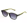 ADIDAS AOR030-030000 Men's Rectangular Sunglasses - Black Frame, Grey Lens, 52/19/145 mm
