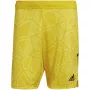 adidas Condivo 22 Men's Goalkeeper Shorts Yellow HF0141 L