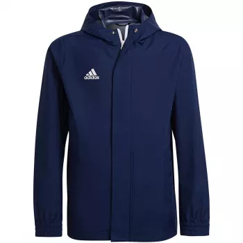 adidas Entrada 22 All Weather Jacket Navy Blue Youth 116 cm