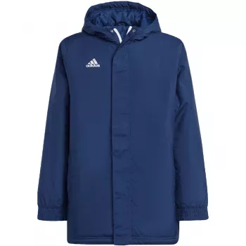 adidas Entrada 22 Stadium Kids Jacket Team Navy Blue IB6079 152