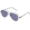 Adidas Men's AOK001 Sunglasses - Black Frame, Smoke Lens, 57mm