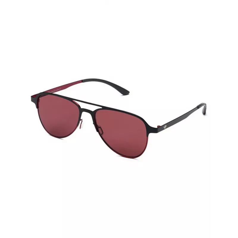 Adidas Men's AOM005-009053 Sport Rectangle Sunglasses - Black Frame Grey Lens 54mm