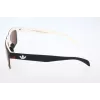 Adidas Men's AOR005 Sunglasses - Black Frame, Grey Lens, 54mm