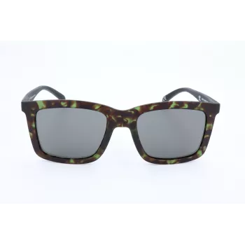 Adidas Men's AOR015-140030 Sunglasses - Black Frame, Grey Lens, 53mm