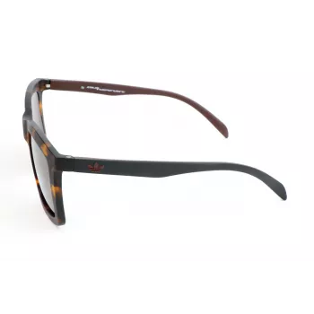 Adidas Men's AOR015 Sunglasses - Matte Black Frame, Grey Lens - 53/20/140 mm