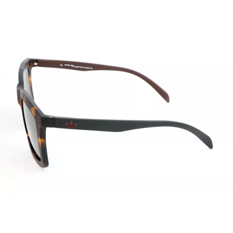 Adidas Men's AOR015 Sunglasses - Matte Black Frame, Grey Lens - 53/20/140 mm