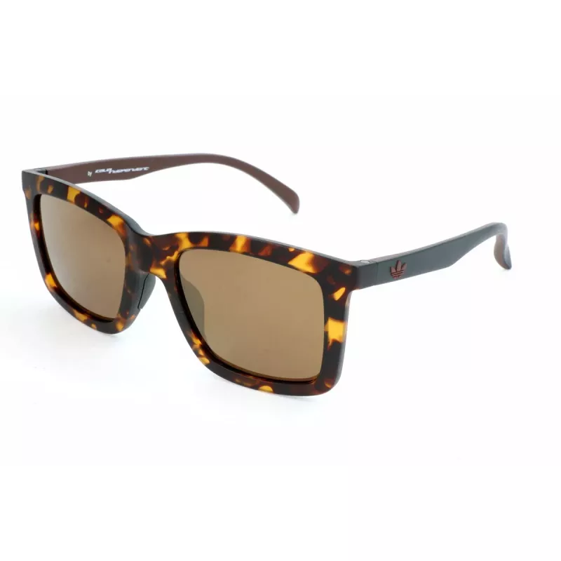 Adidas Men's AOR015 Sunglasses - Matte Black Frame, Grey Lens - 53/20/140 mm