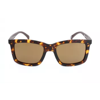 Adidas Men's AOR015 Sunglasses - Matte Black Frame, Grey Lens - 53/20/140 mm