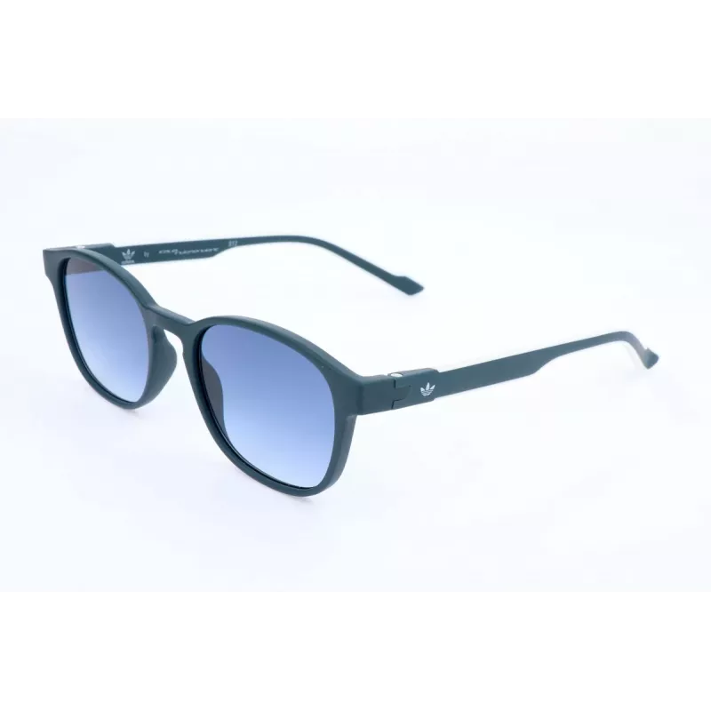 Adidas Men's AOR030 Sunglasses - Rectangular Black Frame Grey Lens 52/19/145 mm