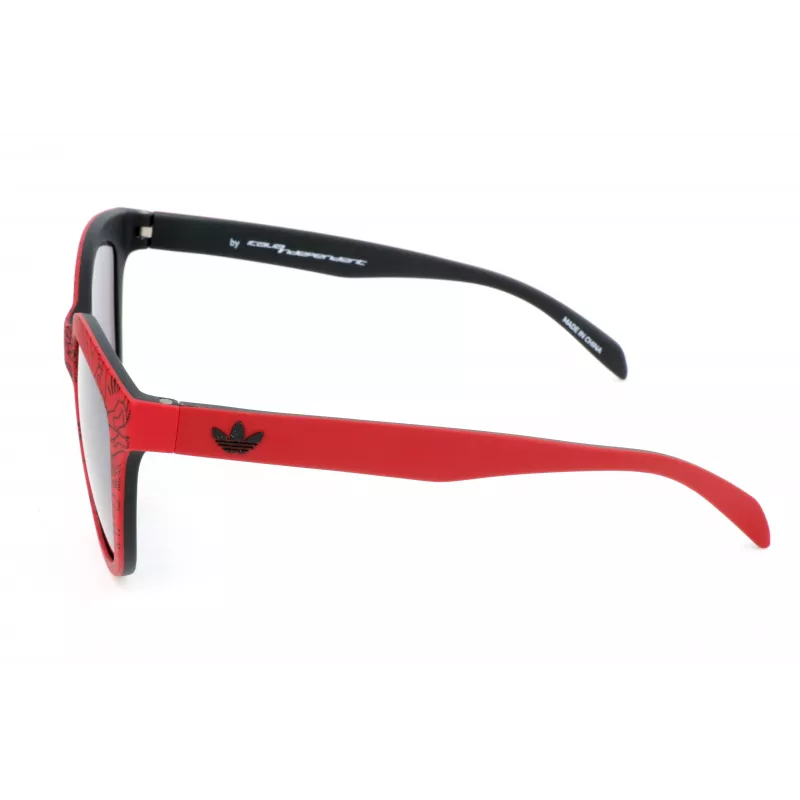 Adidas Men's AORD005SBG053 Rectangular Sunglasses - Black Frame Grey Lens 54/21/140 mm