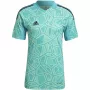 ADIDAS Men's Condivo 22 Goalkeeper Jersey Short Sleeve Team Green HB1618