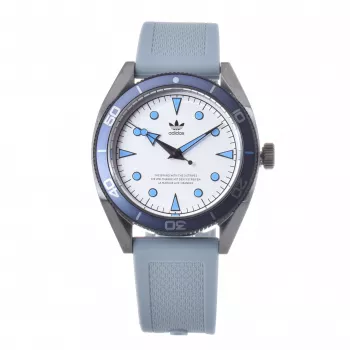 Adidas Men's Project One Analog Quartz Watch AOFH22003 43mm Black Silicone Strap