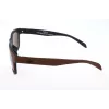 Adidas Originals AOR005-044009 Men's Rectangular Sunglasses - Black Frame Grey Lens 54mm