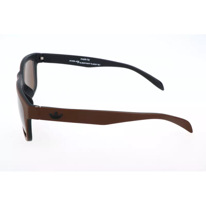 Adidas Originals AOR005-044009 Men's Rectangular Sunglasses - Black Frame Grey Lens 54mm