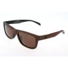 Adidas Originals AOR005-044009 Men's Rectangular Sunglasses - Black Frame Grey Lens 54mm