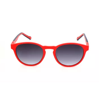 Adidas Originals AOR028 Sunglasses - Matte Black Frame, Grey Lens, 50mm