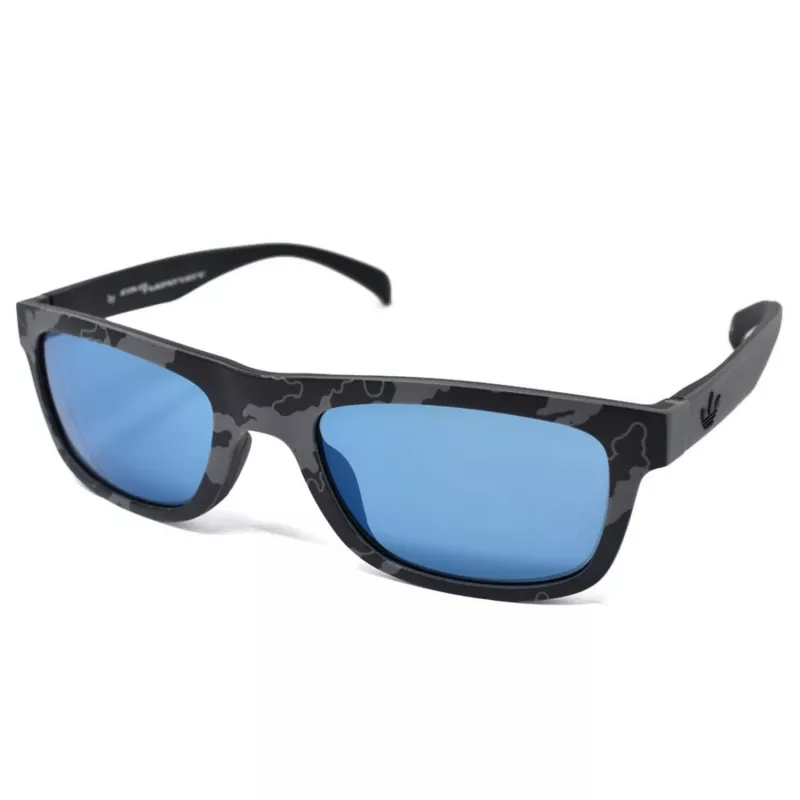 Adidas Originals Men's Sunglasses AOR005-143070 - Matte Black Frame, Grey Lens, 54mm