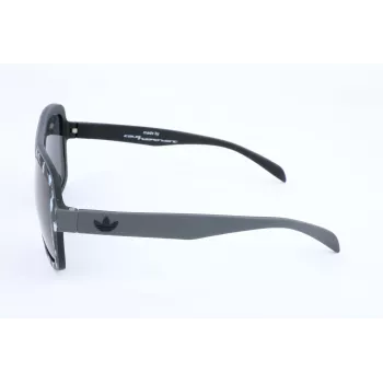 Adidas Originals Men's Sunglasses AOR011-TFL009 - Black Frame, Grey Lens, 54mm