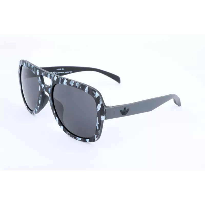 Adidas Originals Men's Sunglasses AOR011-TFL009 - Black Frame, Grey Lens, 54mm