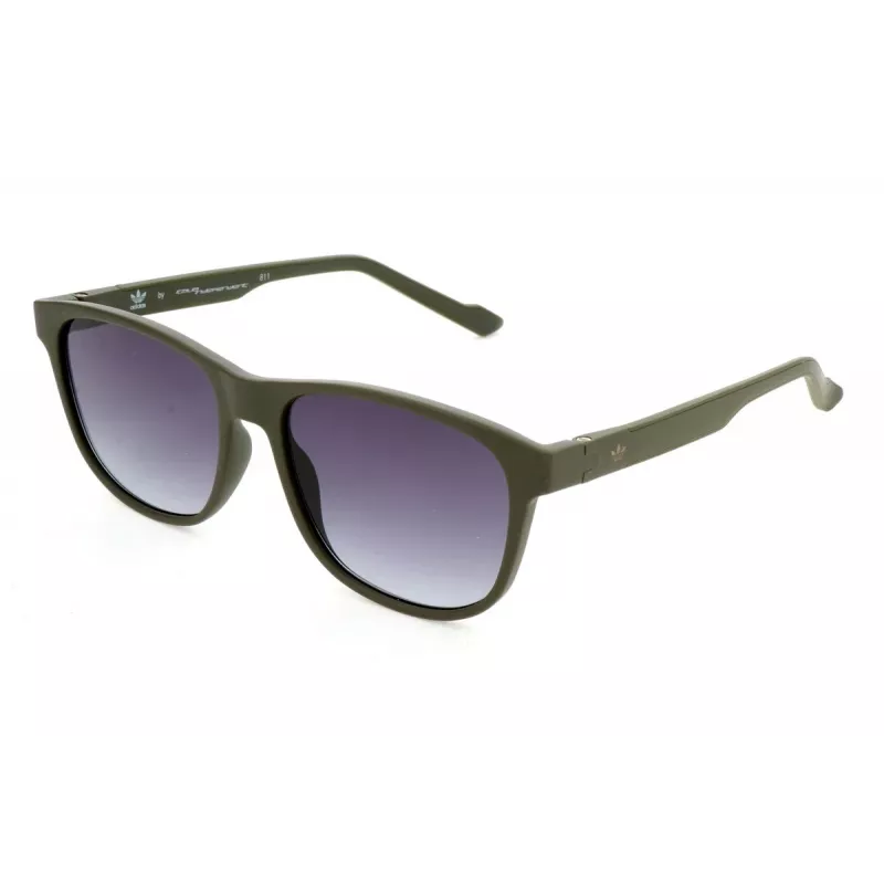 Adidas Originals Men's Sunglasses AOR031-030000 (54/16/145 mm) Black Frame Grey Lens