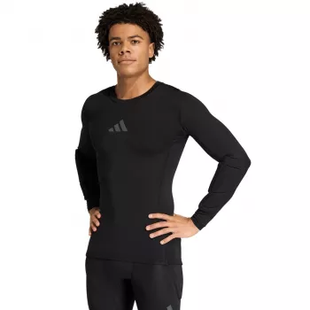 adidas Padded Goalkeeper Base Layer Long Sleeve Shirt Black XL