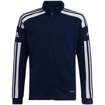 adidas Squadra 21 Training Full Zip Sweatshirt Navy Blue Junior 116