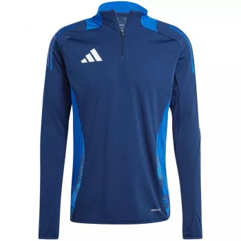 adidas Tiro 24 Competition Training Top Team Navy Blue 2 / White Men's Slim Fit Long Sleeve AEROREADY Recycled Polyester Football Jersey S