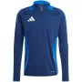 adidas Tiro 24 Competition Training Top Team Navy Blue 2 / White Men's Slim Fit Long Sleeve AEROREADY Recycled Polyester Football Jersey S