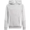 adidas Tiro 24 Hooded Sweatshirt Youth 128 cm Medium Grey Heather/Black