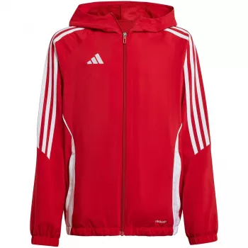 adidas Tiro 24 Kids Training Jacket Red/White 164cm