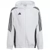 adidas Tiro 24 Kids' Training Jacket White 128cm