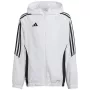 adidas Tiro 24 Kids Training Jacket White IM8799 116cm