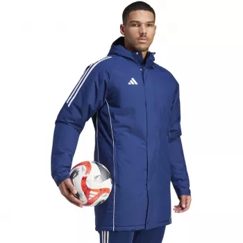 adidas Tiro 24 Stadium Parka Men's Jacket Team Navy Blue/White M