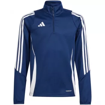 adidas Tiro 24 Training Top Kids Sweatshirt Navy Blue IR9360 Size 140