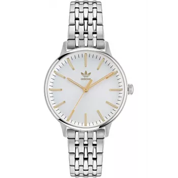 Adidas Unisex Digital Quartz Watch AOSY22065 34mm Silver Black