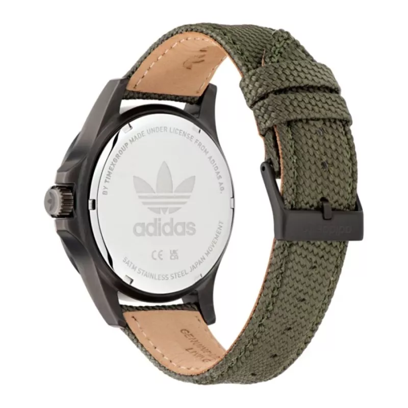 Adidas Unisex Watch AOFH23017 44mm Stainless Steel Quartz Analog