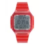 Adidas Women's Digital Quartz Watch AOST22051 38mm Black Silicone